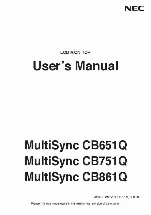 NEC MULTISYNC CB651Q-page_pdf